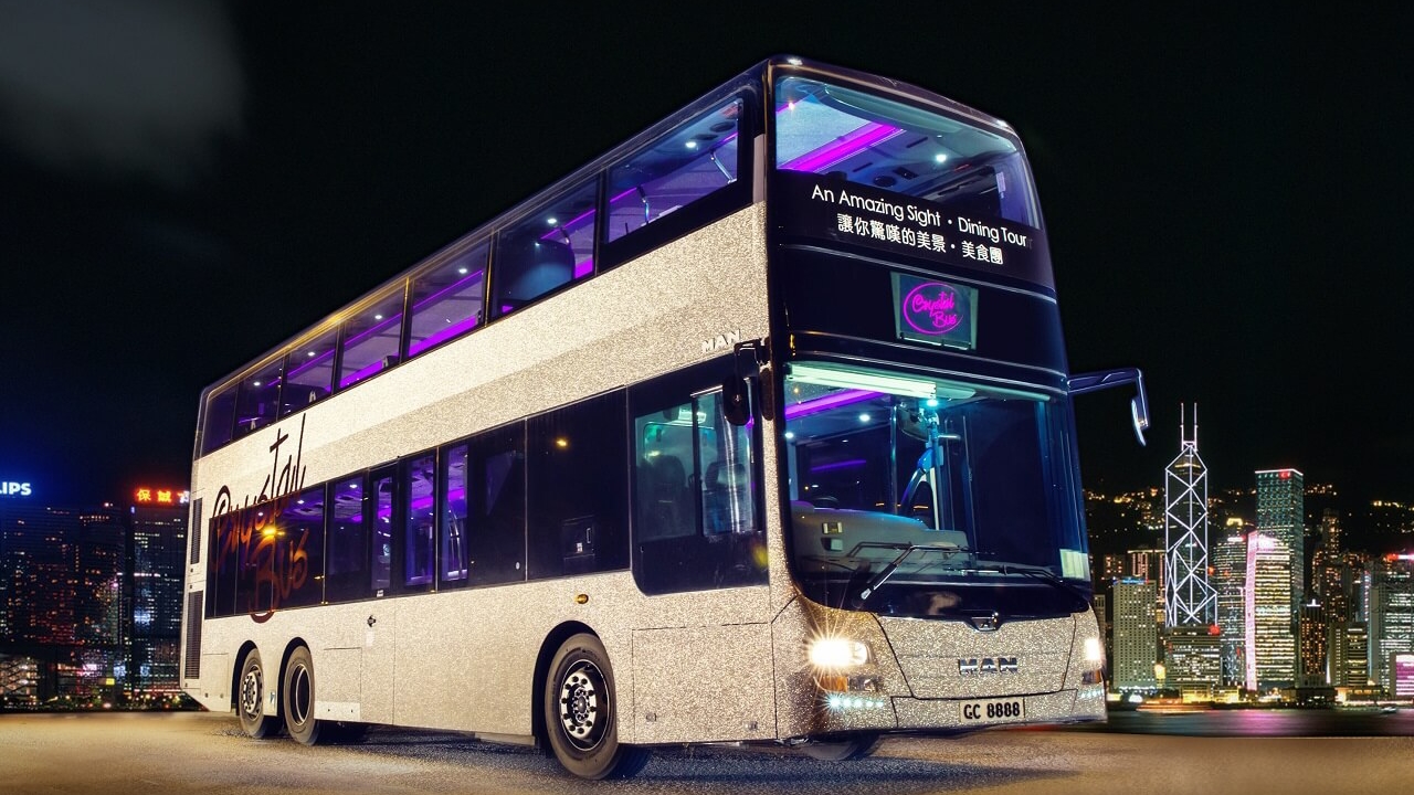 香港水晶巴士觀光遊|香港水晶巴士觀光遊預訂|香港水晶巴士美食遊