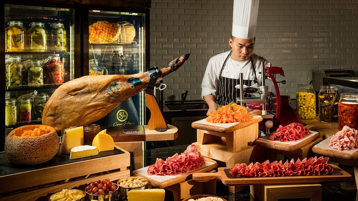 澳门新濠影汇酒店自助餐厅 星汇餐厅自助午餐 新濠影汇美食 星汇餐厅